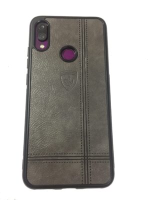 redmi note 7 pro leather look mobile back cover