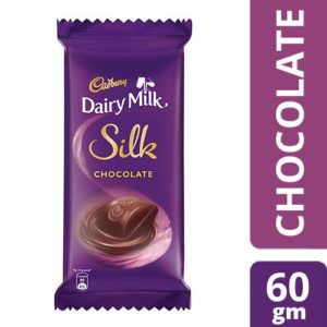 Cadbury Dairy Milk Silk Chocolate Bar, 60 g