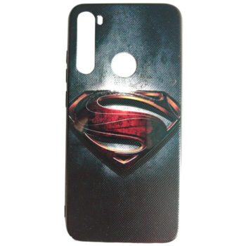 buy Superman logo Designer Printed Hard Back Cover Case for redmi note 8 at guaranted lowest price