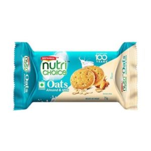 buy Britannia NutriChoice Oats Milk Almond Cookie at lowest guranted price rate