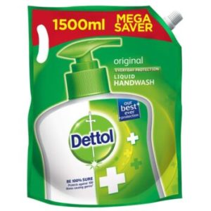 buy Dettol Original Germ Protection Handwash Liquid Soap Refill, 1500ml at guaranteed lowest price