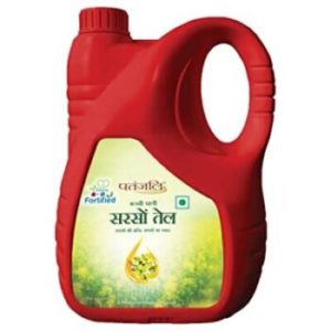 buy Patanjali Kachi Ghani Pure Mustard Oil (Jar) at lowest price guaranteed