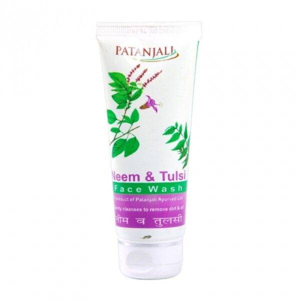 buy Patanjali Neem Tulsi Face Wash, 60g at guaranteed low and best price