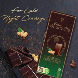 buy Cadbury Bournville fruit & Nuts Dark Chocolate Bar 80g at guaranteed lowest price