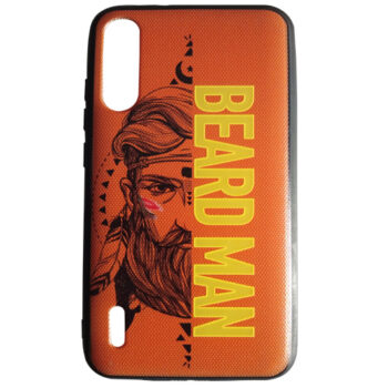 buy Designer Printed Beard man Hard Back Cover Case Compatible for Xiaomi Mi A3 at guaranted lowest price