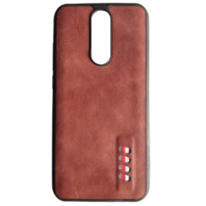 buy Back Cover for Xiaomi Redmi 8 Leather Look Soft Anti Slip with Camera Protection Protective case Cover at guaranted lowest price