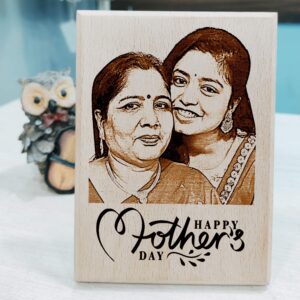 buy Wooden Engraved Photo Plaque Personalized Happy Mother Day Gift for Your Mother at guranted lowest price
