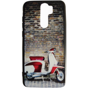 buy Classic scooter Printed Hard Back Cover Case Compatible for Mi Redmi Note 8 Pro at guaranted lowest price