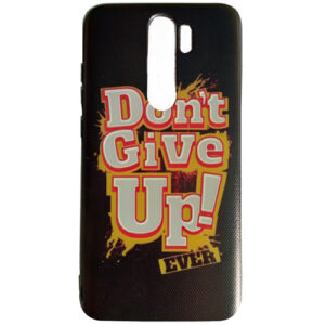 buy Don't give up ever Designer Printed Hard Back Cover Case Compatible for Mi Redmi Note 8 Pro at guaranted lowest price