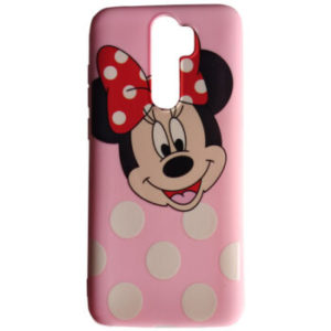 buy Mickey mouse Soft Silicone Slim Matte Liquid Silicone TPU Shockproof Back Cover Case for Redmi Note 8 pro at guaranted lowest price