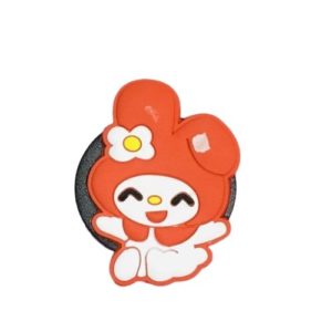 buy cute designer girl doll silicon mobile phone holder pop socket at guaranteed lowest price