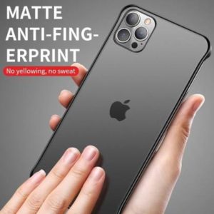 buy latest trendy frameless rimless back case cover for i phone 12 pro max at guaranteed lowest price