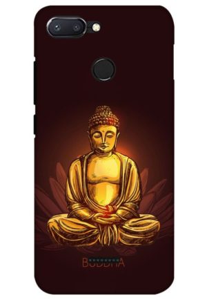 Gold Budhha printed designer mobile back case cover for Xiaomi Redmi 6