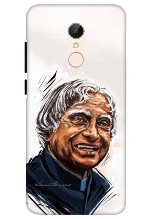 abdul kalam portrait printed mobile back case cover