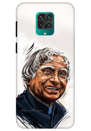 abdul kalam printed designer mobile back case cover for redmi note 9 pro