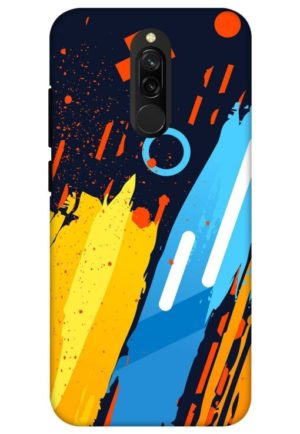 android 10 theme printed designer mobile back case cover for redmi 8