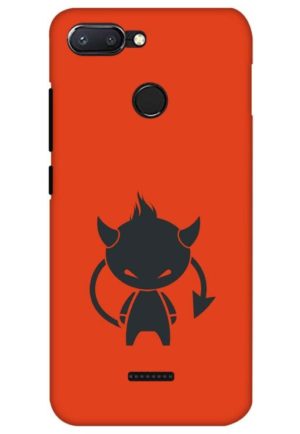 angry girl printed designer mobile back case cover for Xiaomi Redmi 6
