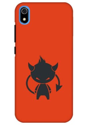 angry girl printed designer mobile back case cover for redmi 7a