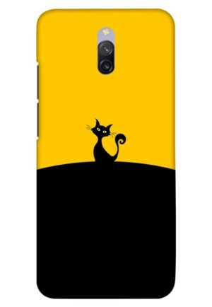 angry girl printed designer mobile back case cover for redmi 8a dual