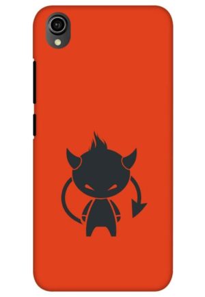 angry girl printed mobile back case cover for vivo y90, vivo y91i