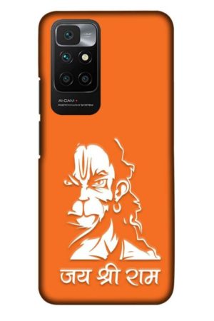 angry hanuman ji printed designer mobile back case cover for Xiaomi redmi 10 Prime