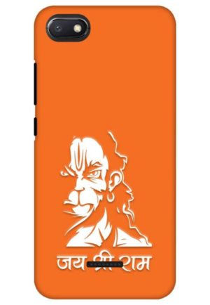 angry hanuman printed designer mobile back case cover for Xiaomi Redmi 6a