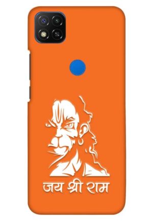 angry hanuman printed designer mobile back case cover for redmi 9 - redmi 9 activ - redmi 9c - redmi 10a - poco c31