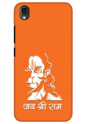 angry hanuman printed mobile back case cover for vivo y90, vivo y91i