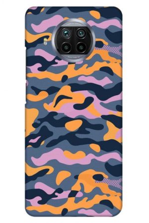 army militry pattern printed designer mobile back case cover for mi 10i