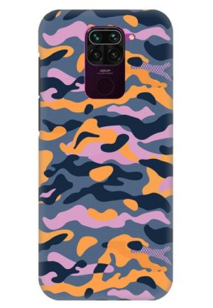 army militry pattern printed designer mobile back case cover for redmi note 9