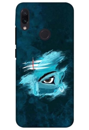 awesome lord shiva printed designer mobile back case cover for redmi note 7