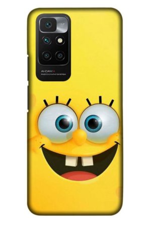 big eye smiley printed designer mobile back case cover for Xiaomi redmi 10 Prime