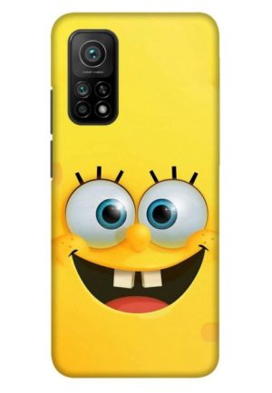 big eyes smiley printed designer mobile back case cover for mi 10t - mi 10t pro