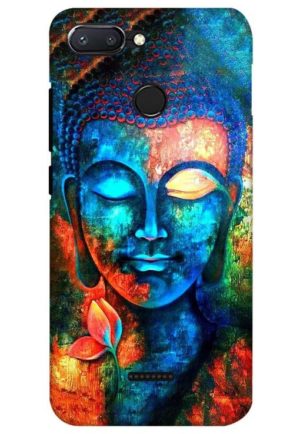 buddha painting printed designer mobile back case cover for Xiaomi Redmi 6