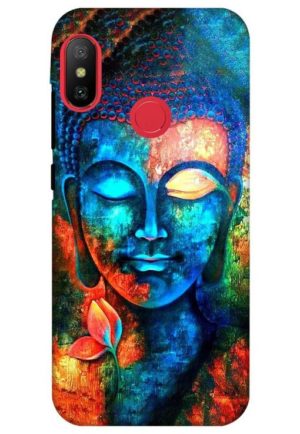 buddha painting printed designer mobile back case cover for Xiaomi Redmi 6 pro