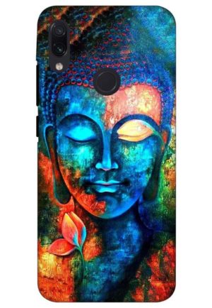 buddha painting printed designer mobile back case cover for redmi note 7