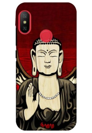 buddha printed designer mobile back case cover for Xiaomi Redmi 6 pro
