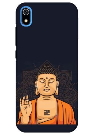 budha art beautifull printed designer mobile back case cover for redmi 7a