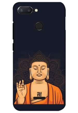 budha art printed designer mobile back case cover for Xiaomi Redmi 6