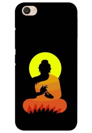 budha art printed mobile back case cover for vivo v5, vivo v5s, vivo y66, vivo y67, vivo y69