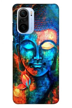 budha painting art printed designer mobile back case cover for mi 11x - 11x pro