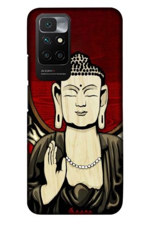 budha painting printed designer mobile back case cover for Xiaomi redmi 10 Prime