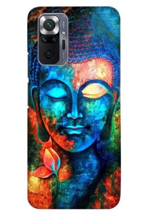 budha painting printed designer mobile back case cover for Xiaomi redmi note 10 pro - redmi note 10 pro max
