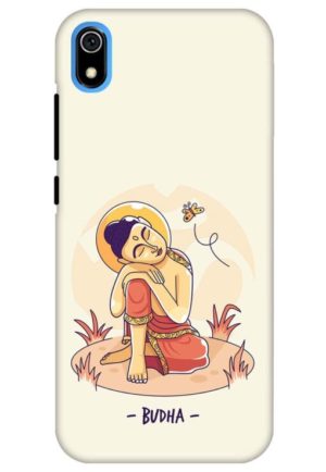 budha printed designer mobile back case cover for redmi 7a