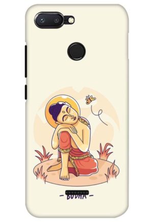 budha vector printed designer mobile back case cover for Xiaomi Redmi 6