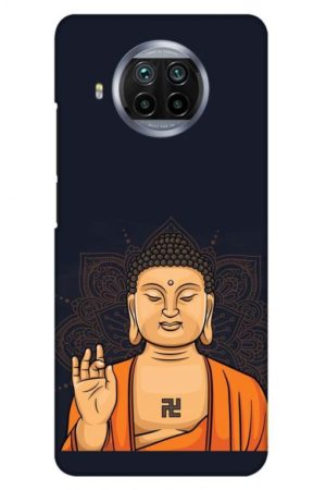 budha vector printed designer mobile back case cover for mi 10i
