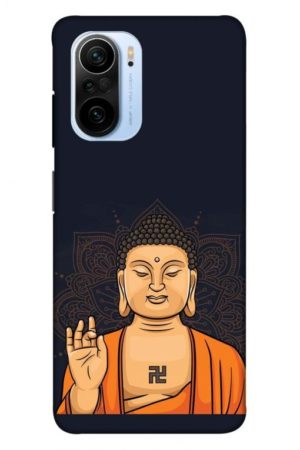 budha vector printed designer mobile back case cover for mi 11x - 11x pro
