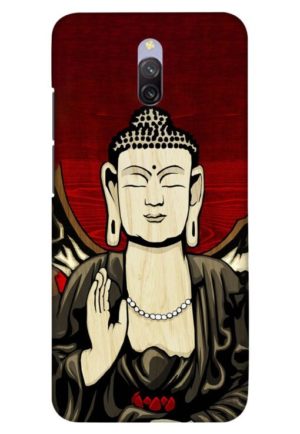 budhha printed designer mobile back case cover for redmi 8a dual
