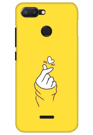 chutki love printed designer mobile back case cover for Xiaomi Redmi 6