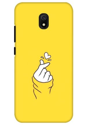 chutki love printed designer mobile back case cover for redmi 8a